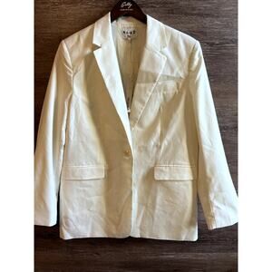 Naked white blazer oversized size 40 or XL new women